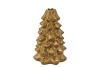 JADA GOLD X-MAS TREE CANDLE HOLDER ASS 19X12CM