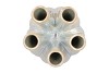 AGLIO STRAIGHT PEARL VASE 19X19X25CM NM