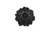 JADA BLACK X-MAS TREE CANDLE HOLDER ASS 15X10CM