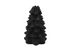 JADA BLACK X-MAS TREE CANDLE HOLDER ASS 19X12CM
