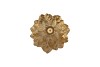 JADA GOLD X-MAS TREE CANDLE HOLDER ASS 15X10CM