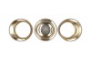 JOLLY WHITE/GOLD T-LIGHTS ASS 10X13CM