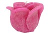 CANDLE ROOS FUCHSIA 14X12CM NM