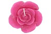 CANDLE ROOS FUCHSIA 14X12CM NM