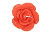 CANDLE ROOS ORANGE 11X9CM NM