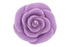 CANDLE ROOS LILA  14X12CM NM