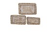 RATTAN IVY BASKET RECTANGLE S/3 L34/37/41 W18/22/26