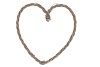 WREATH VINE TWISTED HEART ASS 35X35X2CM