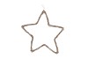 WREATH VINE TWISTED STAR ASS 35X35X2CM NM