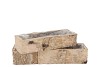 NATURE BIRCH PLANTER RECTANGLE S/2 25X6X5 / 34X10X7CM