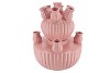 AMSTERDAM LIGHT PINK TULIP VASE SET 28X38CM