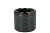 JAVEA CILINDER POT GLAZED GREEN 9X9CM NM