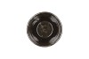 EBBI MOSS BLACK POT GLAZE 14X14CM NM