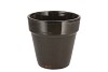 EBBI MOSS BLACK POT GLAZE 17X17CM NM