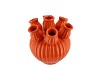 AMSTERDAM ORANGE TULIP VASE 16X15CM