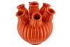 AMSTERDAM ORANGE TULIP VASE 20X20CM NM