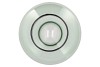 MIRA GREEN GLASS BULB HIGH VASE 25X25X41CM NM