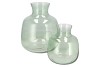 MIRA GREEN GLASS BOTTLE BIG 16X16X19CM NM