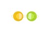 ZINC BASIC YELLOW/GREEN EARS BUCKET 10X9CM