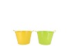 ZINC BASIC YELLOW/GREEN EARS BUCKET 13X12CM