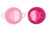 ZINC BASIC FUCHSIA/PINK EARS BUCKET 27X20CM