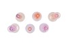 BICOLORE PRETTY PINK BUBBLES CANDLE H ASS 9X20CM NM