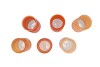 DIAMOND ORANGE MIX VASE ASS 12X16CM NM
