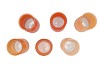 DIAMOND ORANGE MIX VASE ASS 14X25CM NM