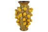 FRUIT LEMON OLIVE GREEN VASE 24X38CM NM