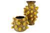 FRUIT LEMON OLIVE GREEN VASE 24X38CM NM