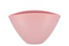 CERAMIC PINK SILVER POT ORCHID 28X17CM NM