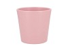 CERAMIC ORCHID POT PINK SILVER 13,5CM