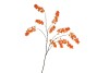 SILK WISTERIA ORANGE 130CM NM