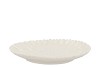 BLOOM DAISY PLATE WHITE 24X24X4CM