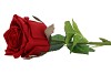 SILK ROSE REAL TOUCH RED 43CM