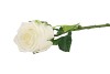 SILK ROSE REAL TOUCH WHITE 43CM