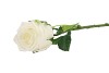 SILK ROSE WHITE REAL TOUCH 43CM