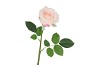 SILK ROSE REAL TOUCH PINK 43CM