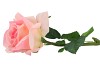 SILK ROSE REAL TOUCH OPEN LIGHT PINK 43CM NM