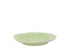 BLOOM DAISY PLATE GREEN 11X11X2CM NM