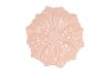 BLOOM COSMEA PLATE PEACH 24X24X4CM NM
