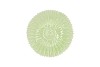 BLOOM DAISY PLATE GREEN 17X17X4CM NM