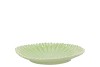 BLOOM DAISY PLATE GREEN 17X17X4CM NM