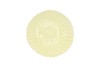 BLOOM DAISY PLATE YELLOW 17X17X4CM NM