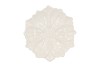 BLOOM COSMEA PLATE WHITE 24X24X4CM