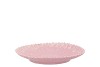 BLOOM DAISY PLATE LIGHT PINK 17X17X4CM NM