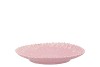 BLOOM DAISY PLATE LIGHT PINK 17X17X4CM