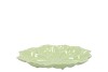 BLOOM COSMEA PLATE GREEN 18X18X4CM NM