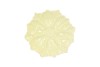 BLOOM COSMEA PLATE YELLOW 18X18X4CM NM