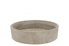 CONCRETE GREY BOWL 19X6CM